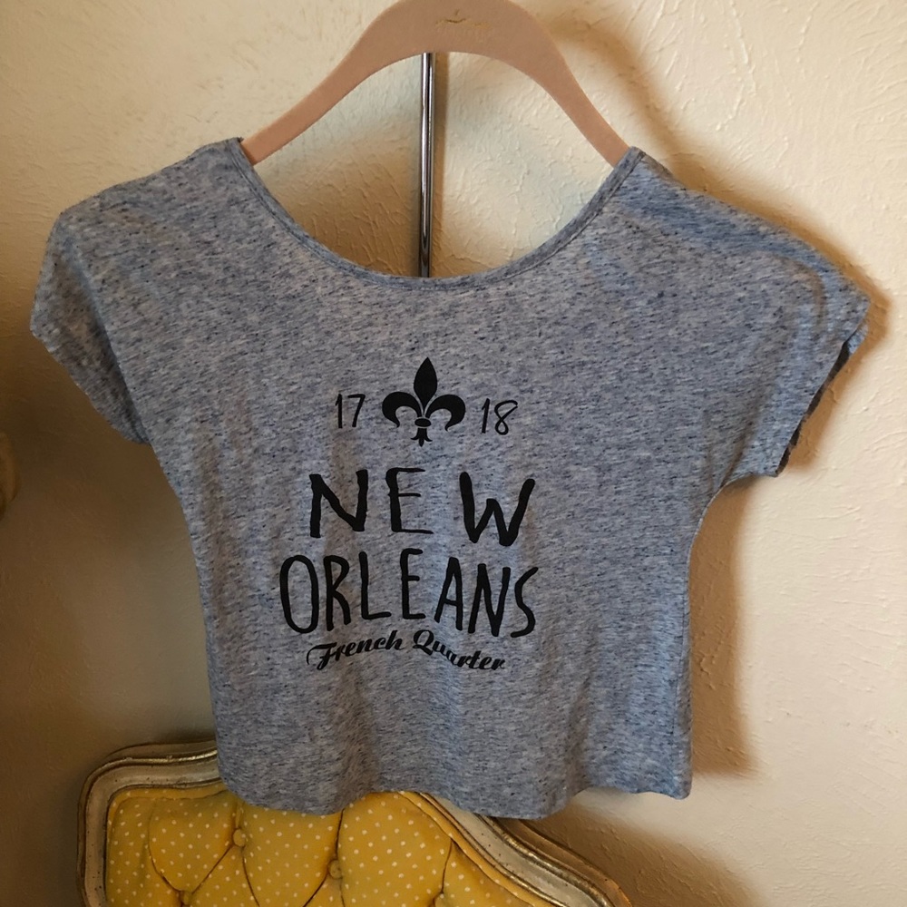 Liquid Energy T-Shirt - Gray and cropped.